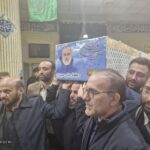 پیکر شهید «علی حیدری» در حرم امام خمینی (ره) خاکسپاری می‌شود