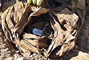 کشف پیکر یک شهید دفاع مقدس در منطقه پنجوین عراق + فیلم