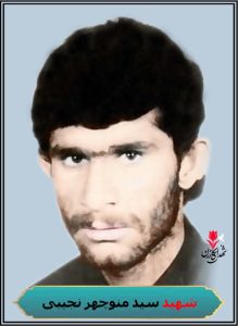 شهید سیدمنوچهر نجیبی محل شهادت بستان